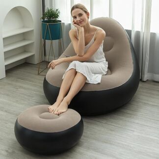 Фотелја и табуретка на надувување